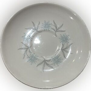 Homer Laughlin Vintage 1960's Dura-Print Saucer Plate 6.25"